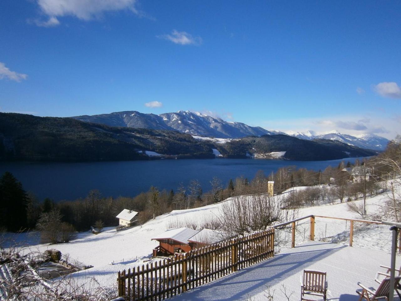 Apartment Haus Starfach Döbriach Екстериор снимка